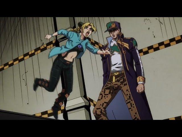 JJBA Stone Ocean: Jotaro "Helps" Jolyne