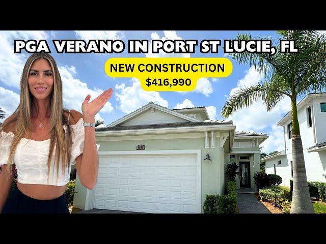 PGA VERANO - New Construction Under $420,000 | Port St. Lucie - Caroline Model
