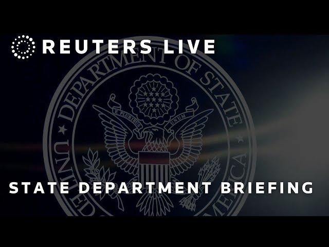 LIVE: State Department briefing with Matthew Miller