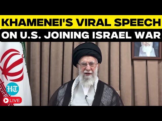 Khamenei LIVE: Iran Supreme Leader's Speech On US Joining Israel War Viral After Trump Bombs Iran