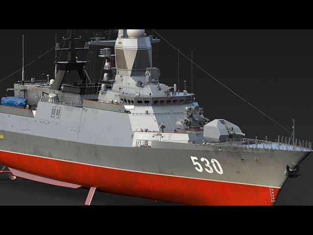 Russia's Newest Project 20380 Corvette, The Future of the Russian Navy!