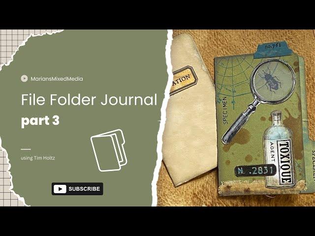 File Folder Journal Completed | Get inspired | part 3