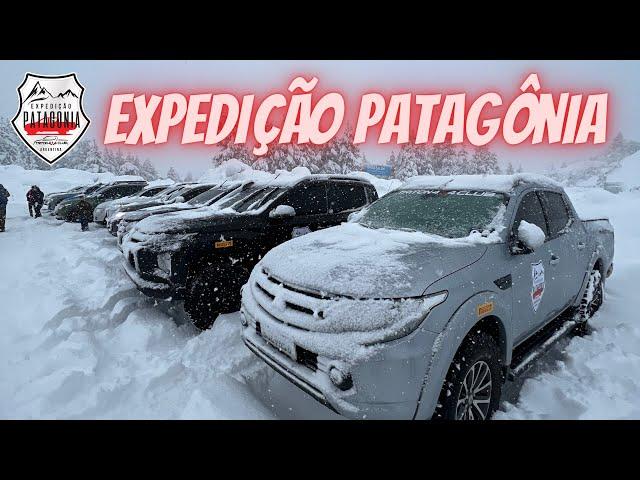 CHEGAMOS NA NEVE ️ Expedição Patagônia Triton4x4Club 2022 [vídeo 1]