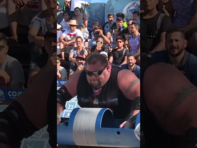 Can He Lift 195kg? | Strongman Champions League