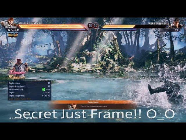 Hwoarang Secret Just Frame Move - Double Just Frame Combo WTF ?!  - Tekken 8