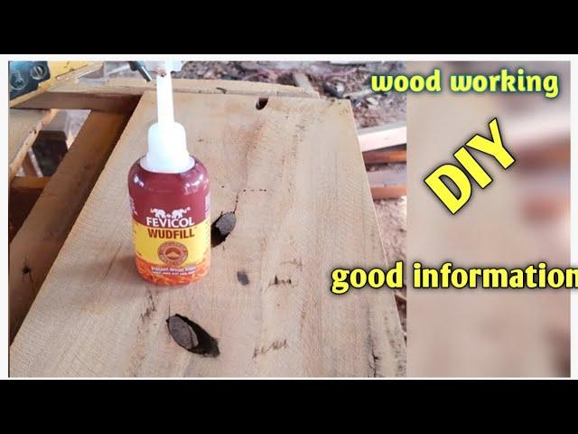 Wudfill Idea  wood working DIY AMAZING TECHNOLOGY