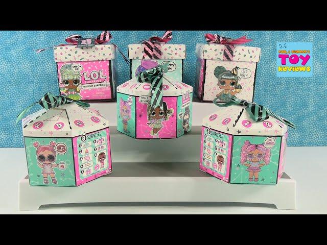 LOL Present Surprise Palooza Series 1 & 2 Blind Box Doll Opening Review | PSToyReviews