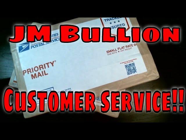 JM Bullion Unboxing and Customer Service!