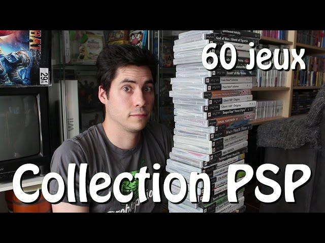 Ma collection de 60 jeux PSP