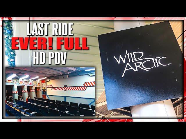 Wild Arctic Attraction VERY LAST RIDE EVER at SeaWorld San Diego Full On-Ride HD POV 1/10/2020