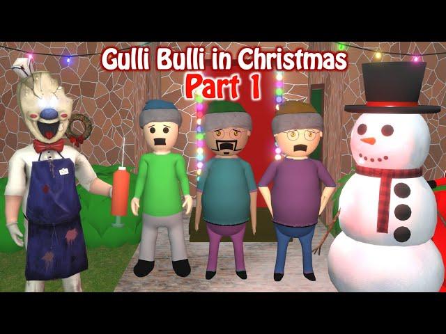 Gulli Bulli In Christmas Part 1 || GULLI BULLI CARTOON || CARTOON IN HINDI || MAKE JOKE HORROR