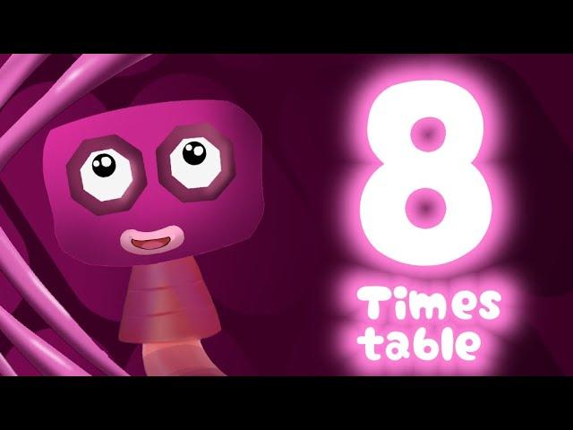 8 TIMES TABLE BY ABOUT ART