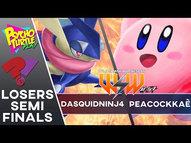 Wild Smash Wednesday #57 - Peacockkaè vs DaSquidNinj4 / Losers Semis