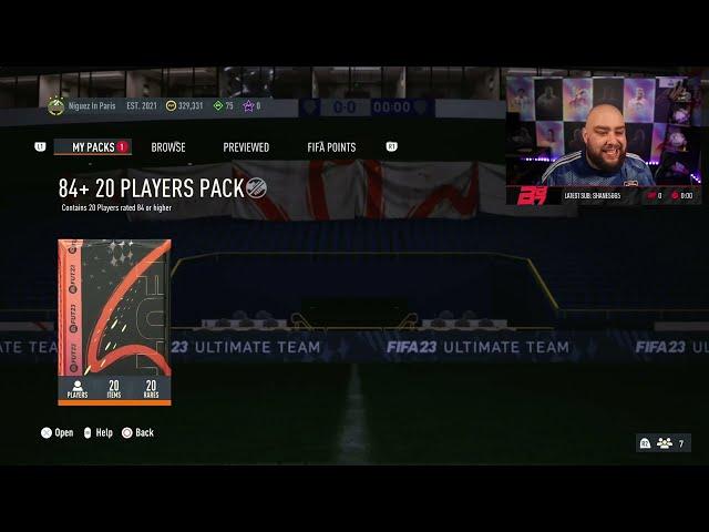 Bateson87 opens New 84+ x20 Pack (10 World Cup Swaps Tokens)