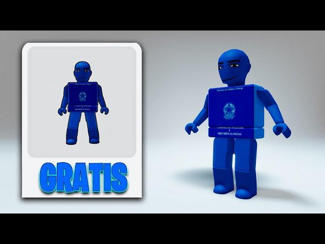 COMO FAZER SKIN CLT DE GRAÇA NO ROBLOX (carteira de trabalho)