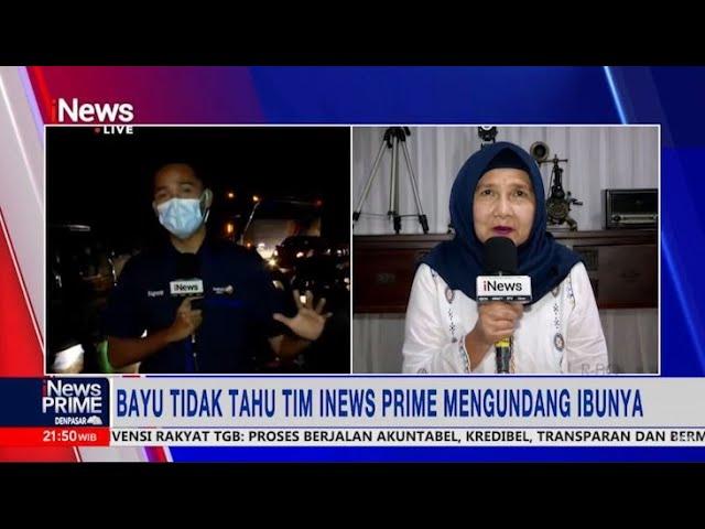 Kejutan untuk Reporter Bayu Pradana, Diwawancara Ibunya Sendiri saat Bekerja #iNewsPrime 03/05