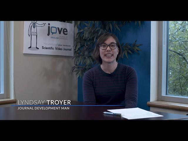 JoVE Snapshot: Lyndsay Troyer, Journal Development Manager