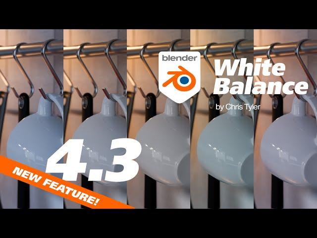 White Balance in Blender 4.3!