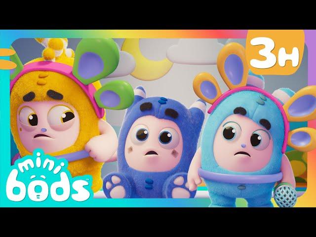 Too Shy For Showtime |  Minibods  | Preschool Learning | Moonbug Tiny TV