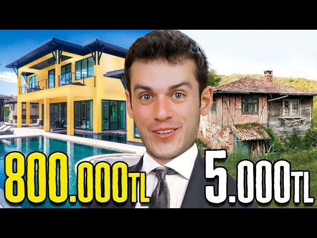 5000TL vs. 800.000TL KİRALIK EV! (#SonradanGörme)