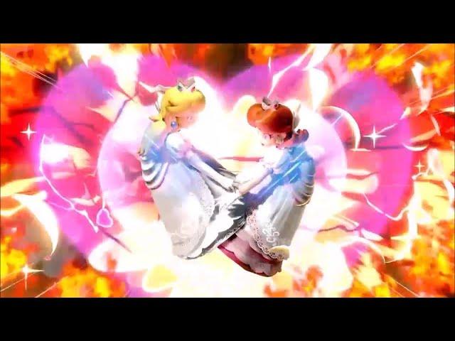 Peach vs Daisy Butt fight [SSBU]