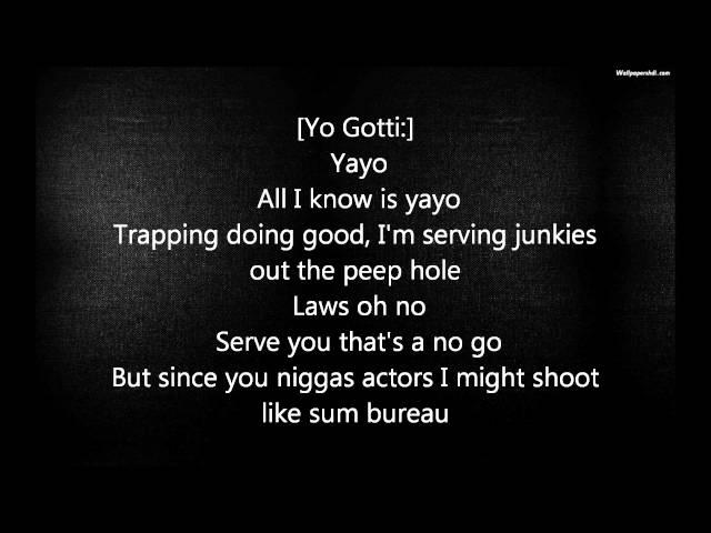Snootie Wild - Yayo (lyrics) ft. Yo Gotti - Lyrics Video