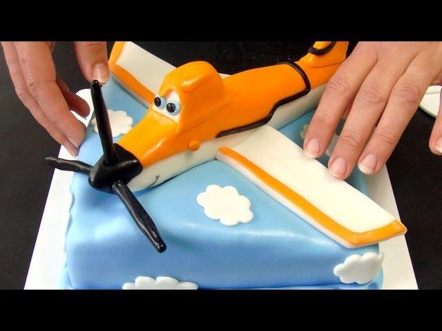 Disney Planes Cake - How To Tutorial (Dort Letadla)