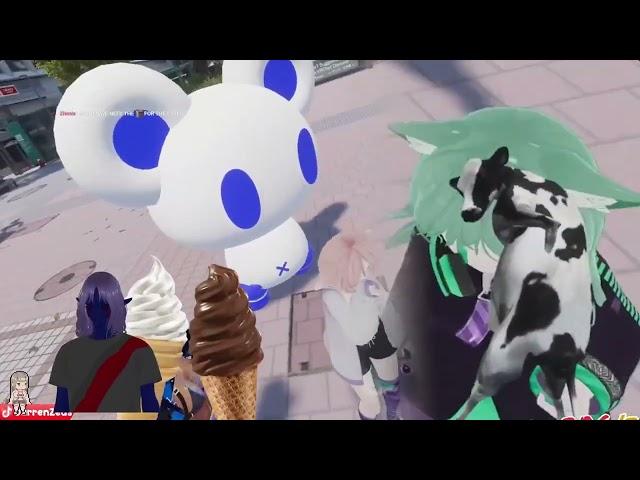 #germanvtuber React zu @DarrenZeus / What is this COW DOING?! - VRCHAT Funny Moments