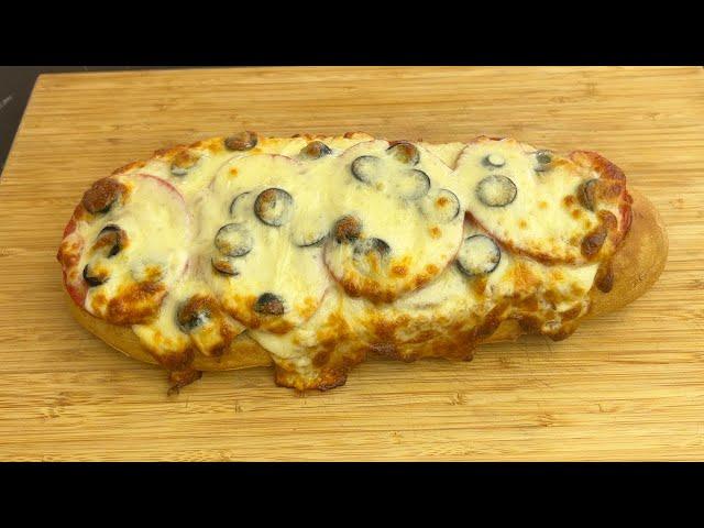 It tastes better than pizza! The perfect dish in 5 minutes! I can cook it every day