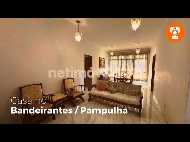 CASA - BANDEIRANTES / PAMPULHA / BH (CÓDIGO: 961166)