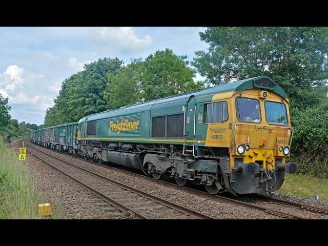 Freightliner 66613 6Z45 Trowse-Tunstead 23/06/2023