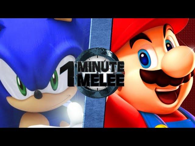 Mario vs Sonic (Nintendo vs Sega) - One Minute Melee S5 EP7