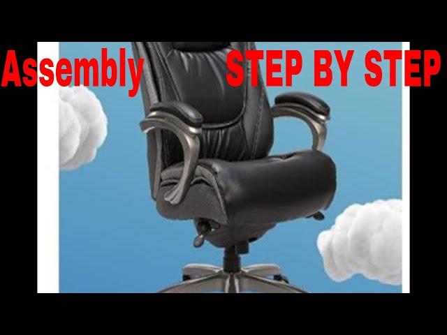 Assembly Serta Big and Tall Smart Layers Executive Office Chair Comfort Coils Ergonomic Chair