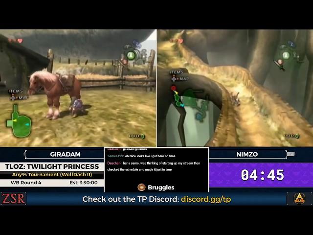 TP Any% Tournament (WolfDash II): WB Round 4 - Giradam vs. Nimzo