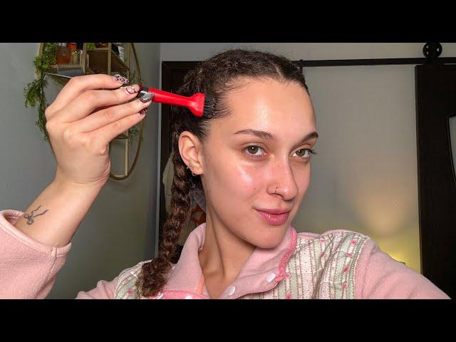 Get ready with me!! (Dutch braids)