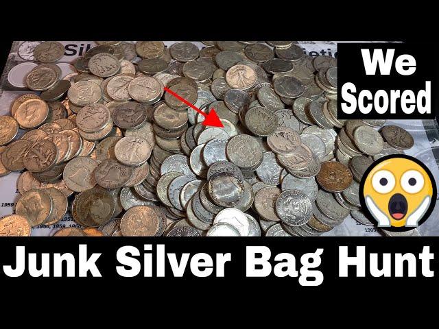 Junk Silver Haul - Cherry Picking Constitutional Silver Half Dollars