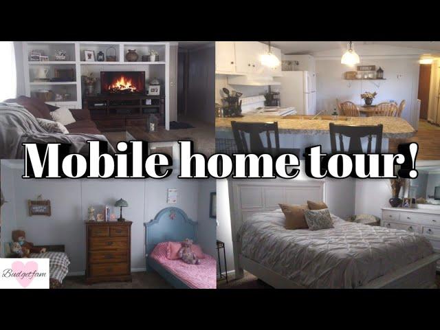 Mobile home tour / single wide Before and after renovations 2019