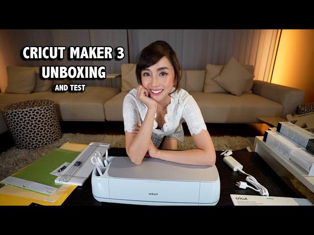 CRICUT MAKER 3 UNBOXING