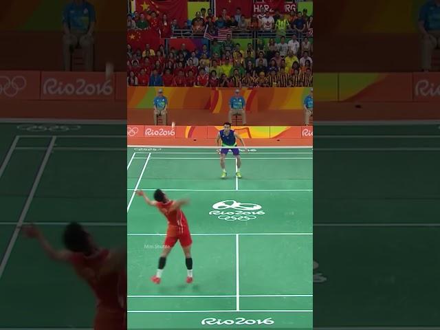 Chen Long shows how to break Lee Chong Wei’s solid defense #shorts #badminton #leechongwei