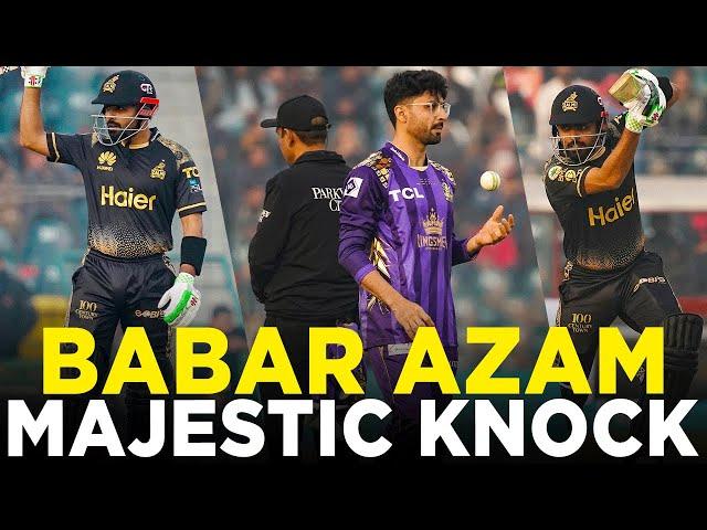 Babar Azam's Majestic Knock | Quetta Gladiators vs Peshawar Zalmi | Match 2 | HBL PSL 9 | M2A1A