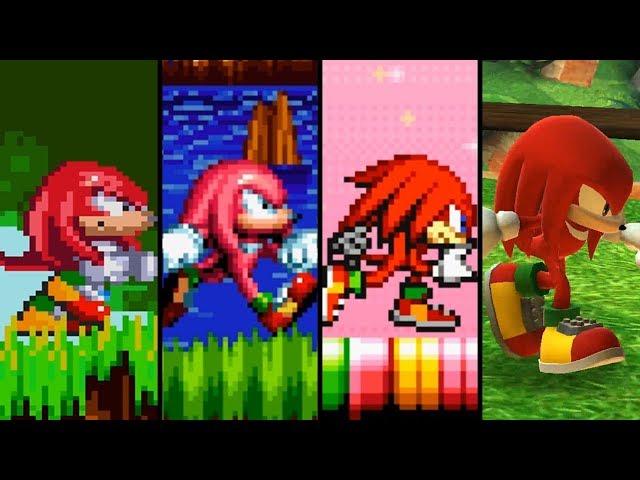 Evolution of Knuckles the Echidna (1994 - 2018)