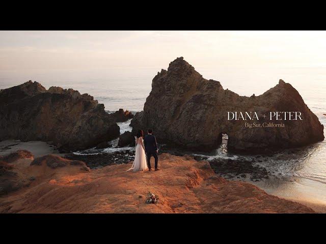 The Most BEAUTIFUL Elopement {Big Sur Wedding Video} // Diana + Peter