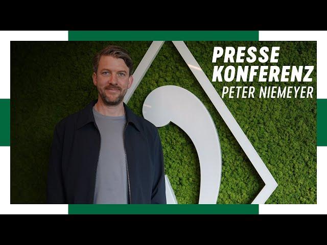 Die Vorstellung von Peter Niemeyer als neuer Leiter Profifußball | SV Werder Bremen