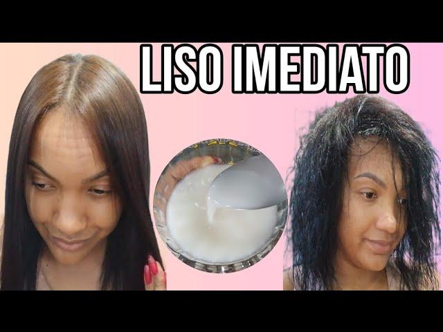 CABELO LISO ESCORRIDO SEM QUÍMICA! ALISA DESMAIA NA HORA!