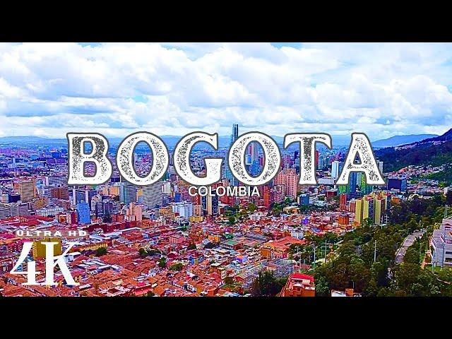 Bogota, Colombia  in 4K ULTRA HD | Drone Footage