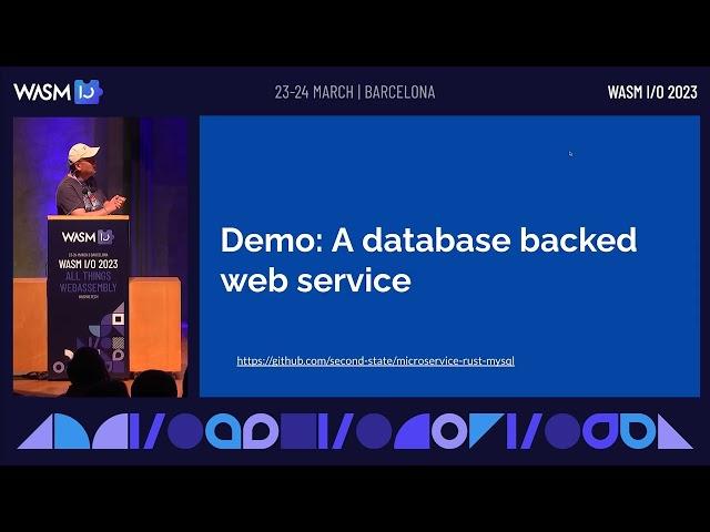 Build Database Driven Applications in Wasm by Michael Yuan @ Wasm I/O 2023