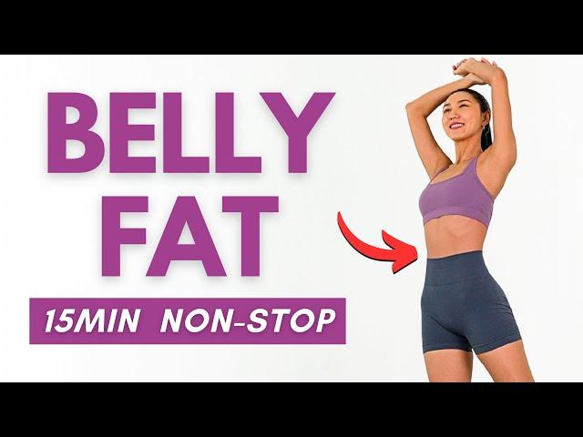 LOSE YOUR BELLY FAT in 1 Week  15 MIN Standing Abs Workout - No Squat, No Lunge, No Jumping