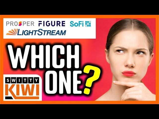 $100K LOAN FOR LOW/FAIR FICO, FAST APPROVAL: SoFi vs Prosper vs LightStream vs FigureCREDIT S2•E238