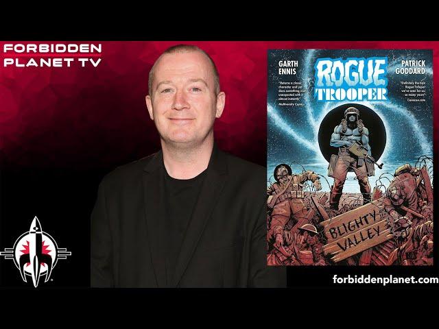 Garth Ennis & Patrick Goddard deliver time-twisting frontline combat in ROGUE TROOPER BLIGHTY VALLEY