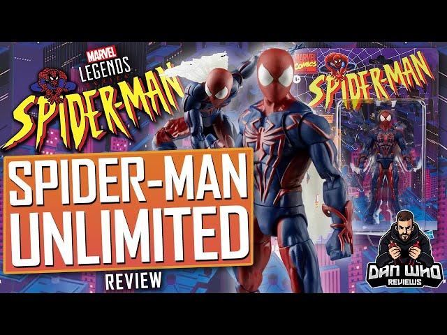 Marvel Legends SPIDER-MAN UNLIMITED Retro Card Animated Series Figure Review